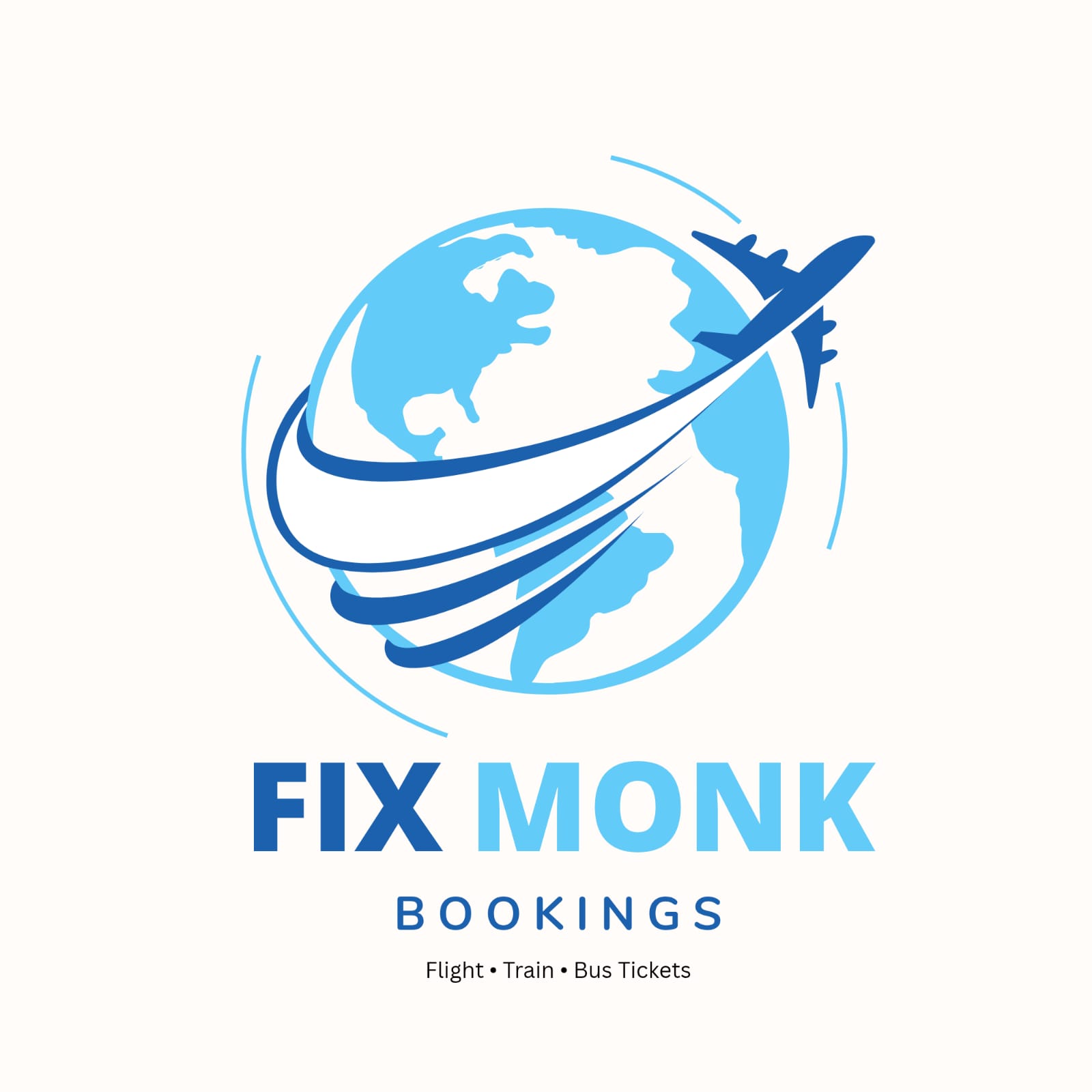 Fix Monk Bookings — Flight, Train and Bus Tickets